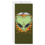 Alien Encounters Personalized Rack Card