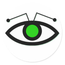 Alien Eye Sticker