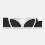 Alien Face Bumper Stickers