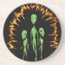 Alien Family Beverage Coaster
