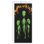 Alien Family Personalised Rack Card