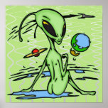 Alien Female Print