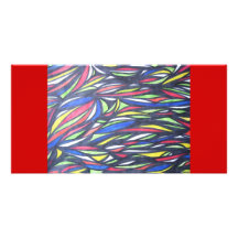 Alien Fish Migrating Picture Card