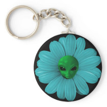 Alien Flower Heads Key Chains