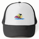 Alien Girl on JetSki Hat