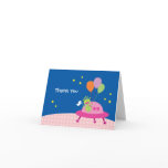 Alien Girl Thank You Note Card