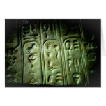 Alien Glyphs 02 Greeting Card