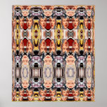 Alien Goddess Totems Poster