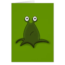Alien Greeting Card