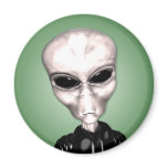 Alien Grey Magnet