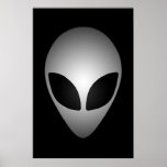 Alien Grey Poster