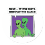 ALIEN greys stickers