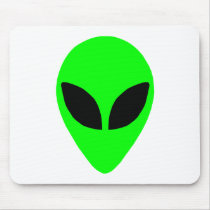 Alien Head Mouse Mats