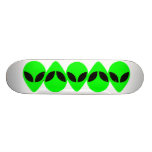 Alien Head Skate Board Decks