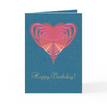 Alien Heart Card
