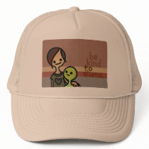 alien helmet. mesh hats