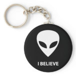 ALIEN I Believe Keychain