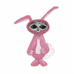 Alien in a Bunny Suit Photo Sculpture