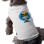 Alien in space suit dog tshirt