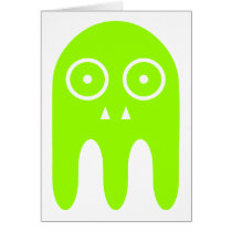 Alien Invader Greeting Card
