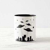 Alien Invasion Coffee Mugs