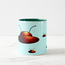 Alien Invasion Coffee Mugs
