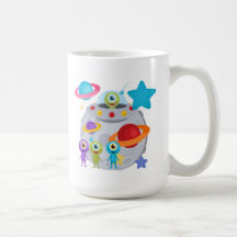 Alien Invasion Coffee Mugs
