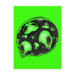 Alien Invasion Postcards