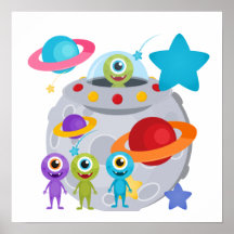 Alien Invasion Posters