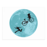 Alien Jump Post Card