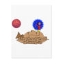 Alien Landscape Postcard