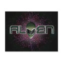Alien logo Postcard