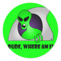 ALIEN LOST-6 stickers