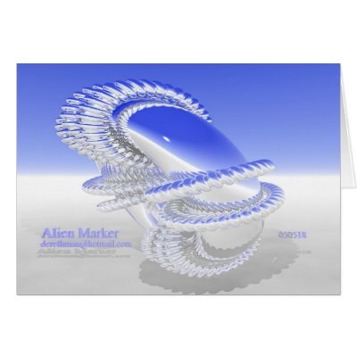 Alien Marker (card) by Derethman