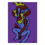 Alien Monkey Cards