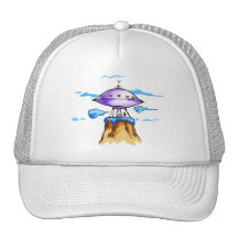 Alien Mountain Mesh Hat