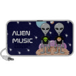 Alien Music Mini Speakers speakers