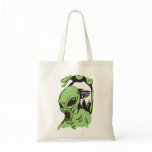 Alien On The Attack Canvas Bag
