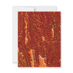 Alien Orange Personalized Invitations