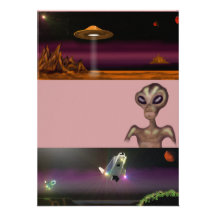 Alien Party Invites