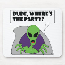 ALIEN party Mousepad