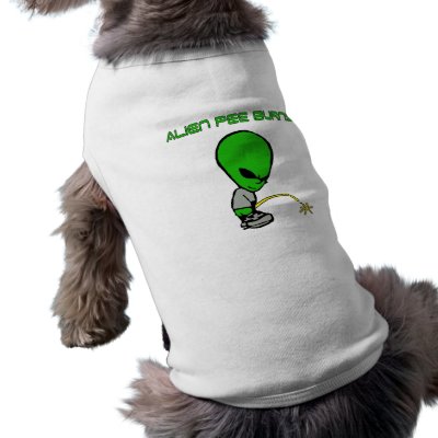 Alien Pee Burns by GrungeFactory