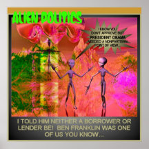 ALIEN POLITICS Poster 2