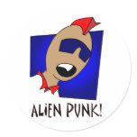 ALIEN PUNK STICKER