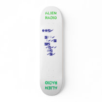 alien radio "Aerospace" Skate Board Deck