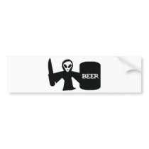 alien shotgun bumper stickers