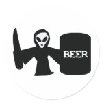 alien shotgun round stickers