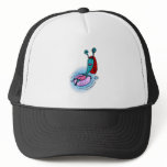 Alien Sister Relaxing in inner tube hats