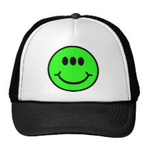 Alien Smiley - 3 Eyes Trucker Hats