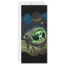 Alien Space Exploration Full Color Rack Card